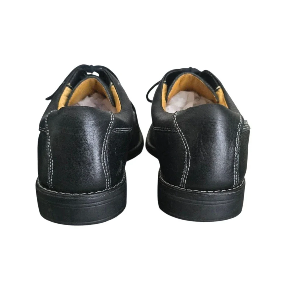 Sandro Moscoloni Shoes Mens Size 10 Black Leather Lace Up Oxfords